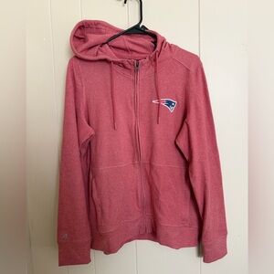 New England Patriots hoodie, womens L